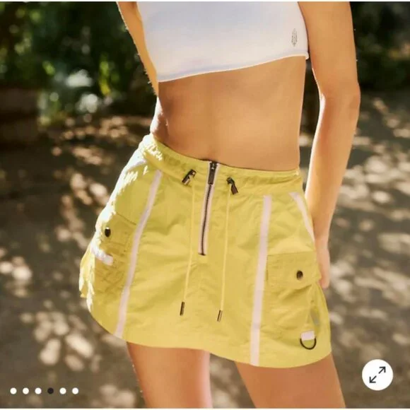 NWT Free People FP Movement Moonbeam Skort Sun Drop Size S - Picture 1 of 4